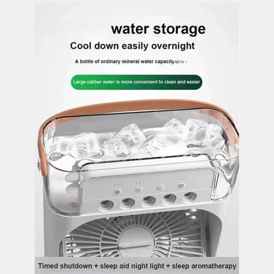 Portable Air Cooler Fan with LED Night Light & USB Power
