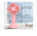 Portable Neck Fan Pink USB Rechargeable