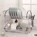 Stainless Steel Dish Drying Rack for Small Kitchens