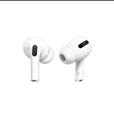 White Wireless Earbuds with Charging Case