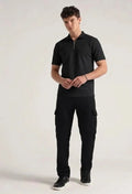 2 Pcs Men's Dri Fit Plain Ziper Track Suit