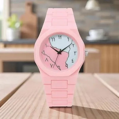 Women's Lightweight Pink Aura Watch, 01 Pc